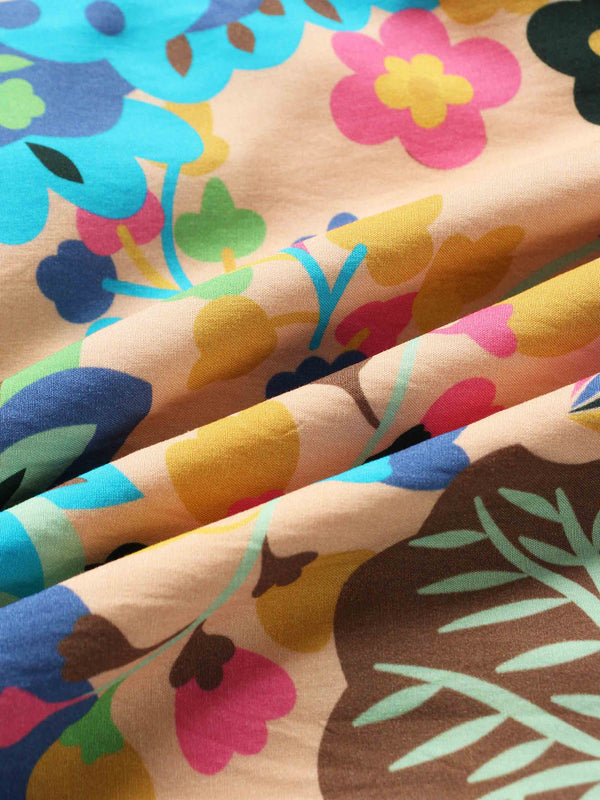 Pintuck Detail Blouse-Peach Craze
