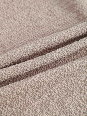 Textured Slip Dress-Taupe
