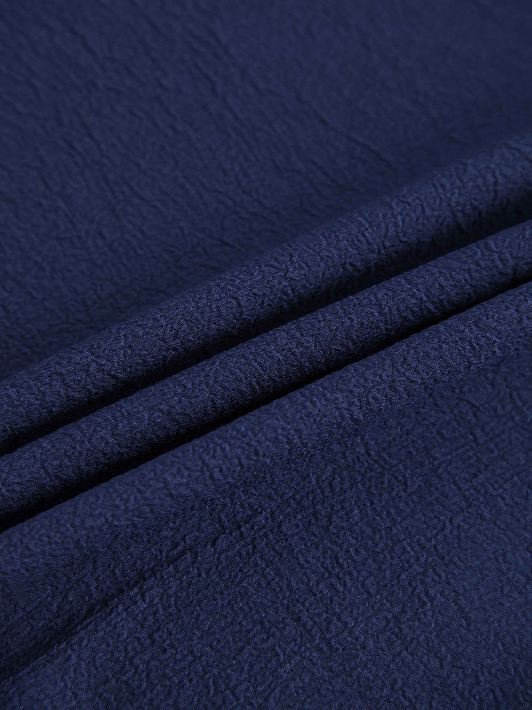 Textured Slip Dress-Navy