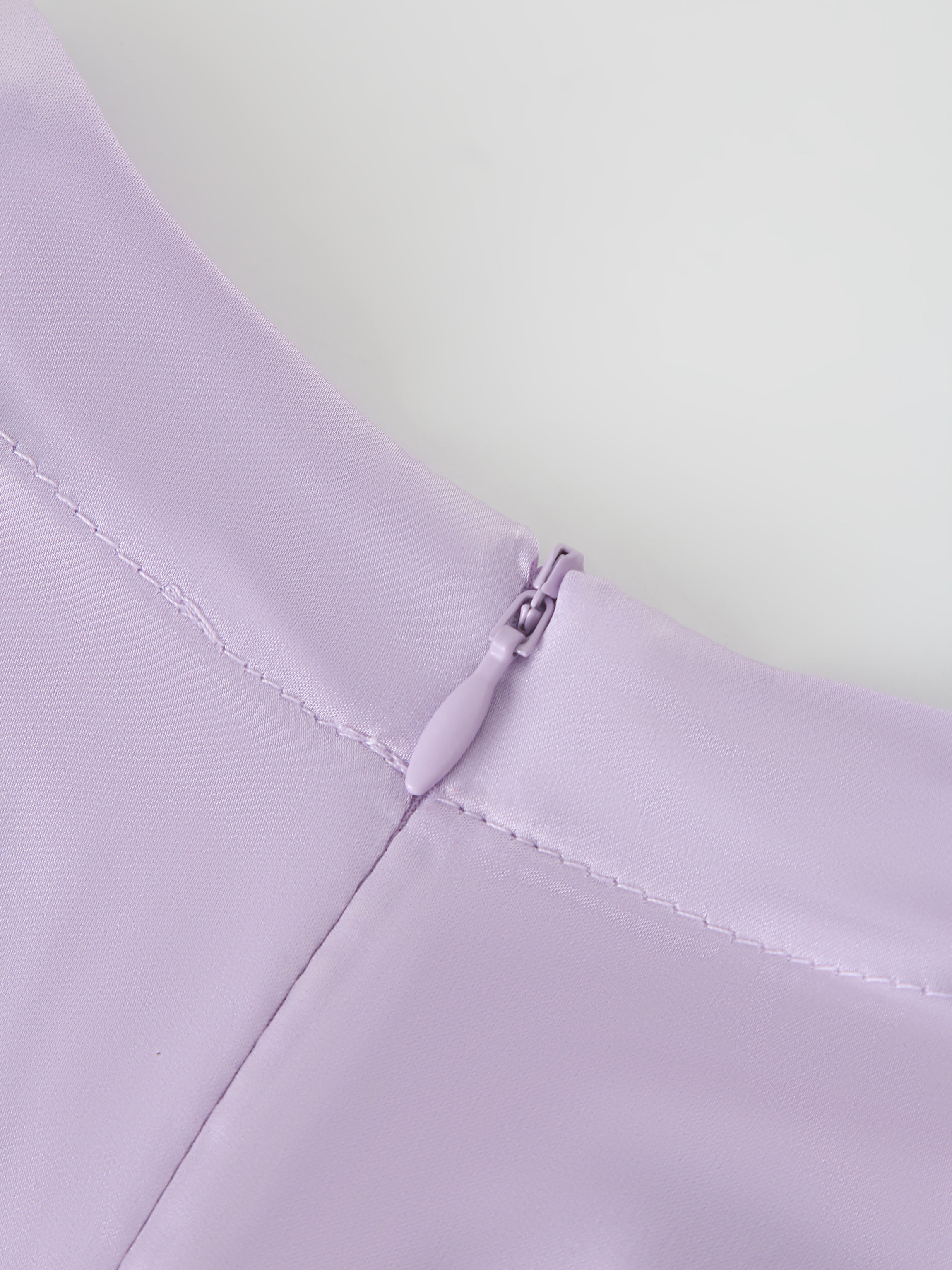 Satin Top-Lavender