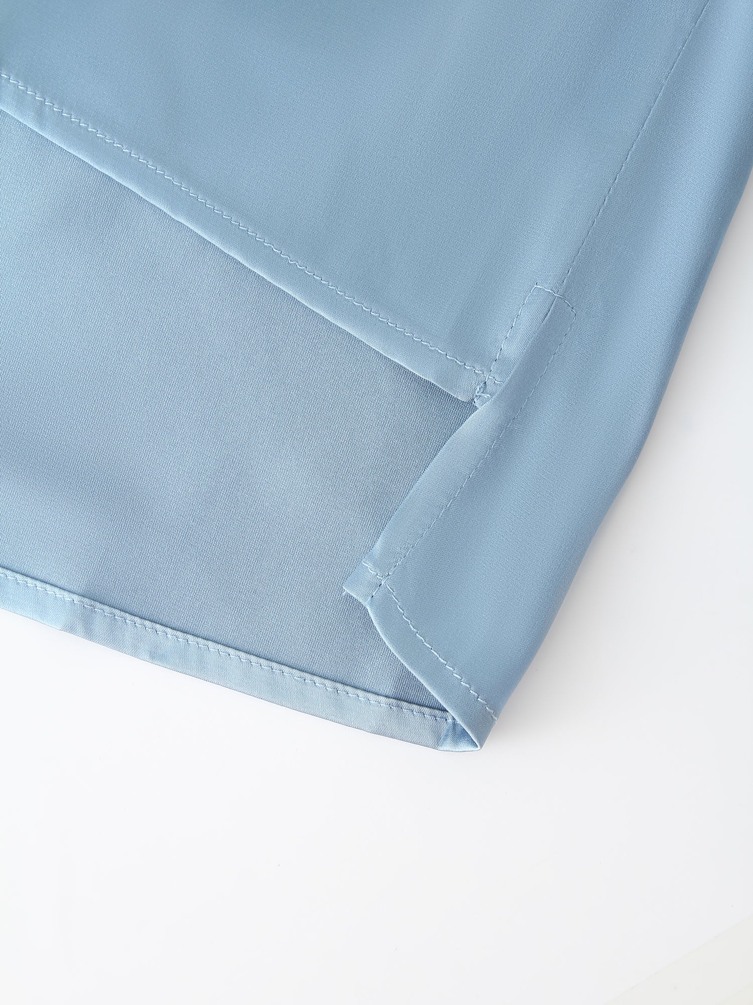 Satin Top-Light Blue