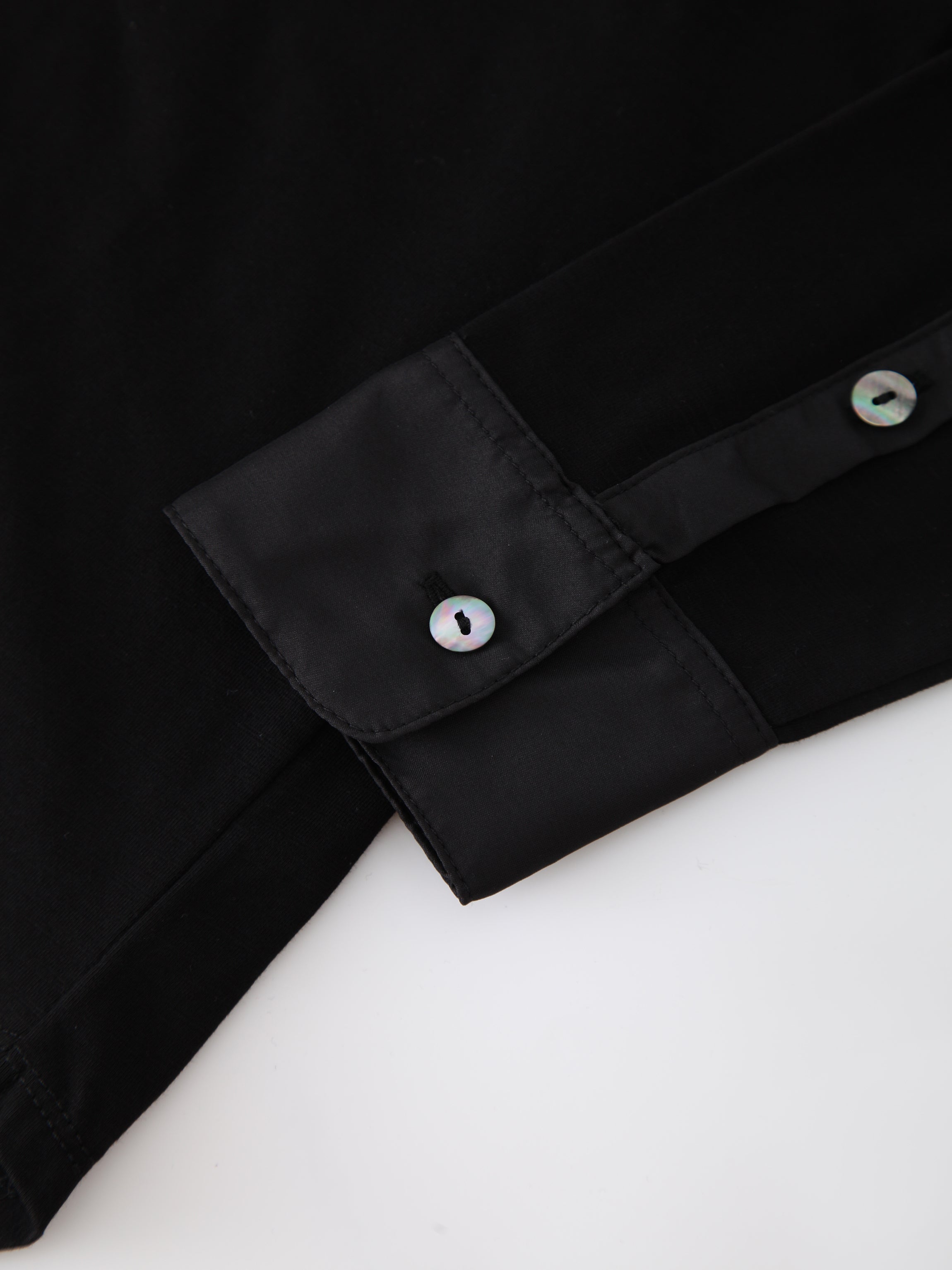 T-SHIRT BLOUSE-BLACK