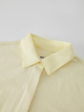 T-Shirt Blouse-Yellow