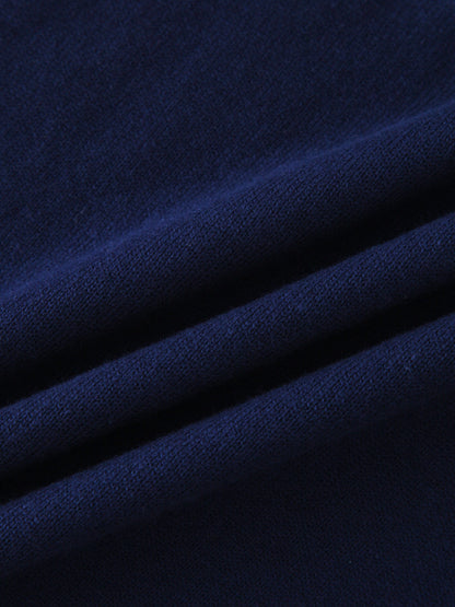 Oversized Lightweight Sweater-Navy
