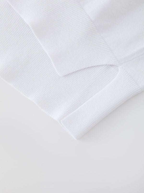 Oversized Lightweight Sweater-White