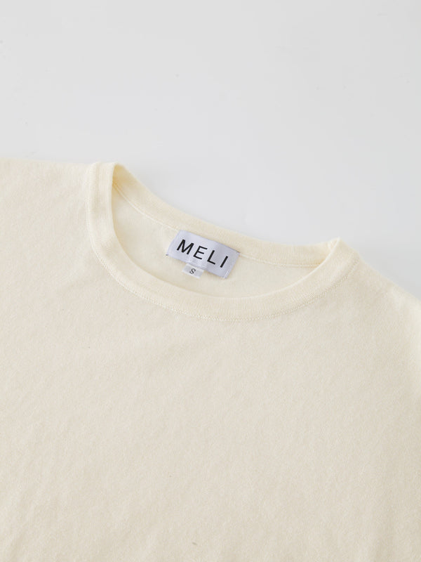 Oversized Lightweight Sweater-Ivory