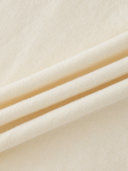 Oversized Lightweight Sweater-Ivory