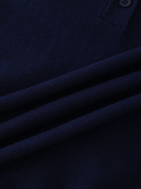 Jersey con parte superior de malla-Azul marino