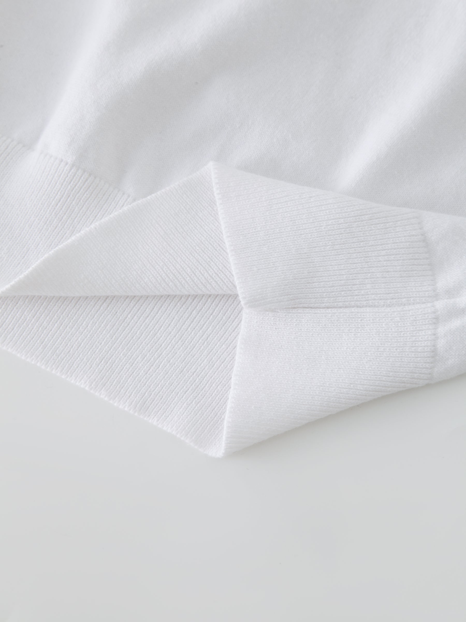 Jersey de malla con parte superior-Blanco