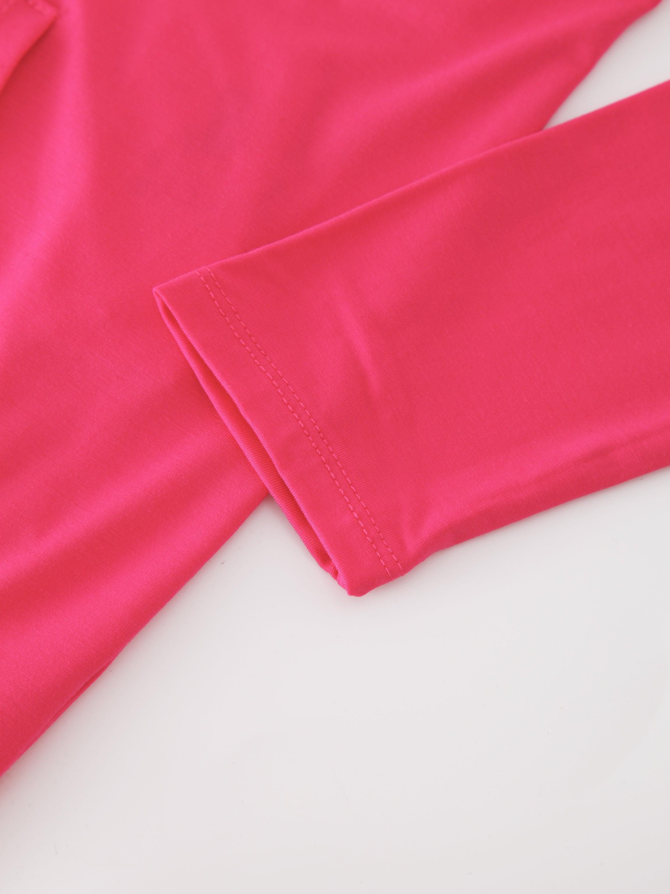 SUDADERA CON CAPUCHA Y CREMALLERA-BOLD PINK