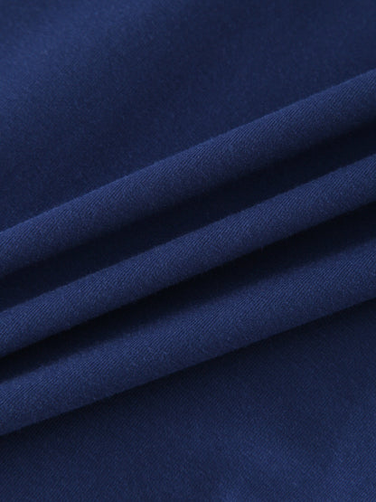 ZIP UP HOODIE-NAVY