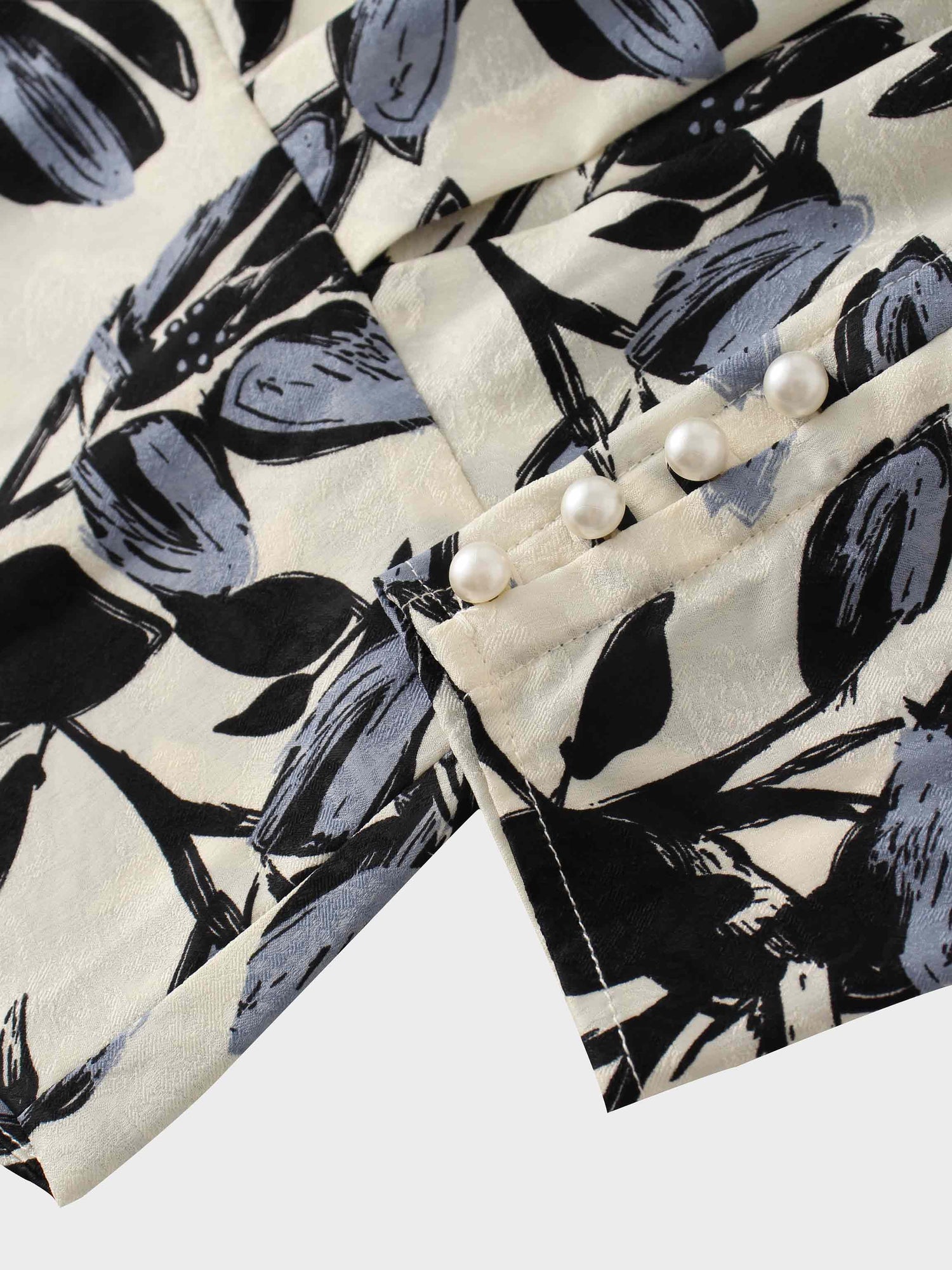 Vintage Blouson Top-Floral