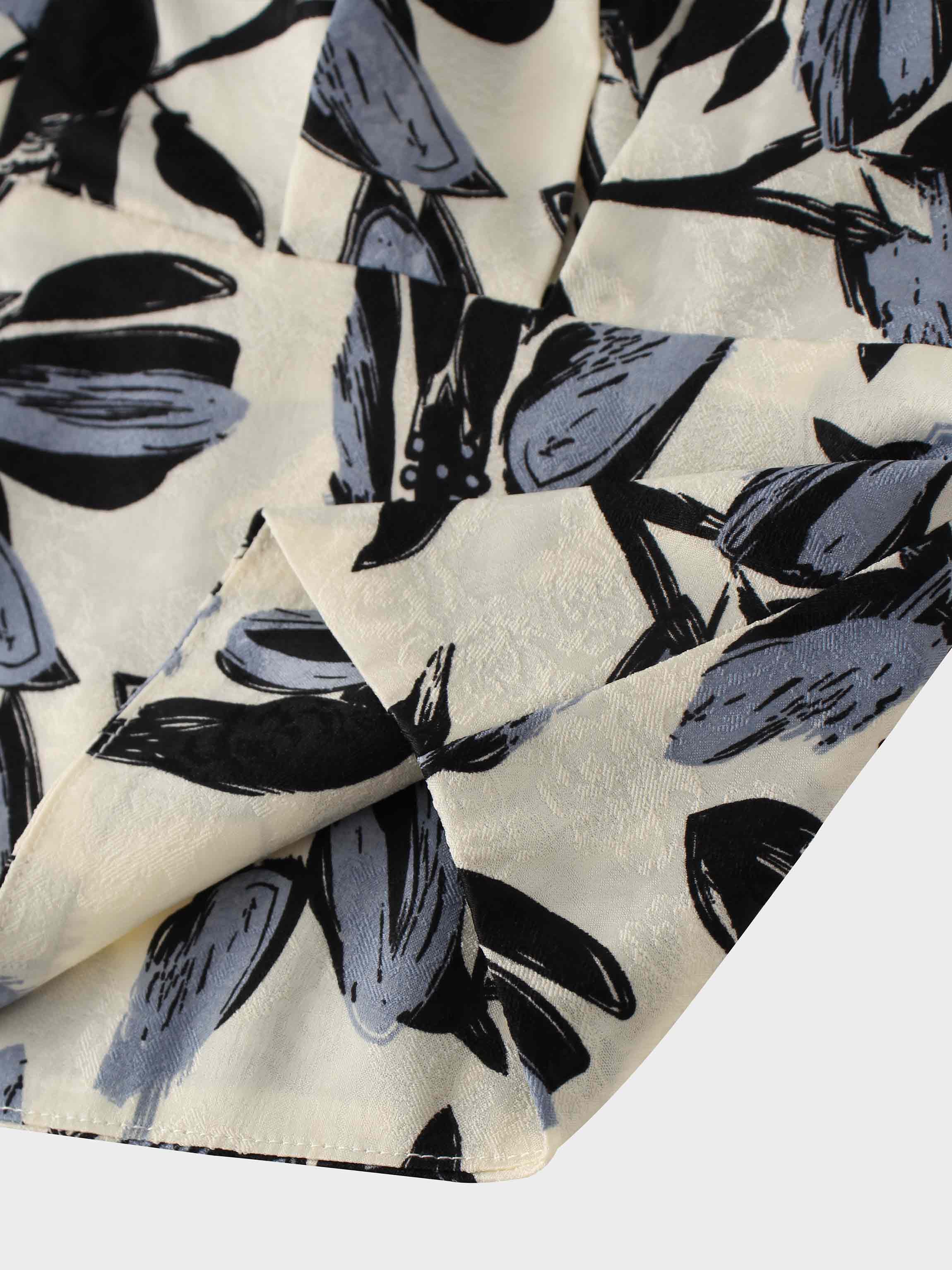 Vintage Blouson Top-Floral