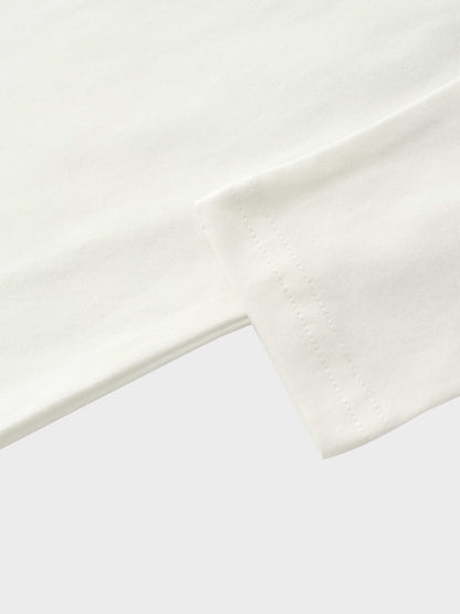 Pleat Front Button Down Dress-White