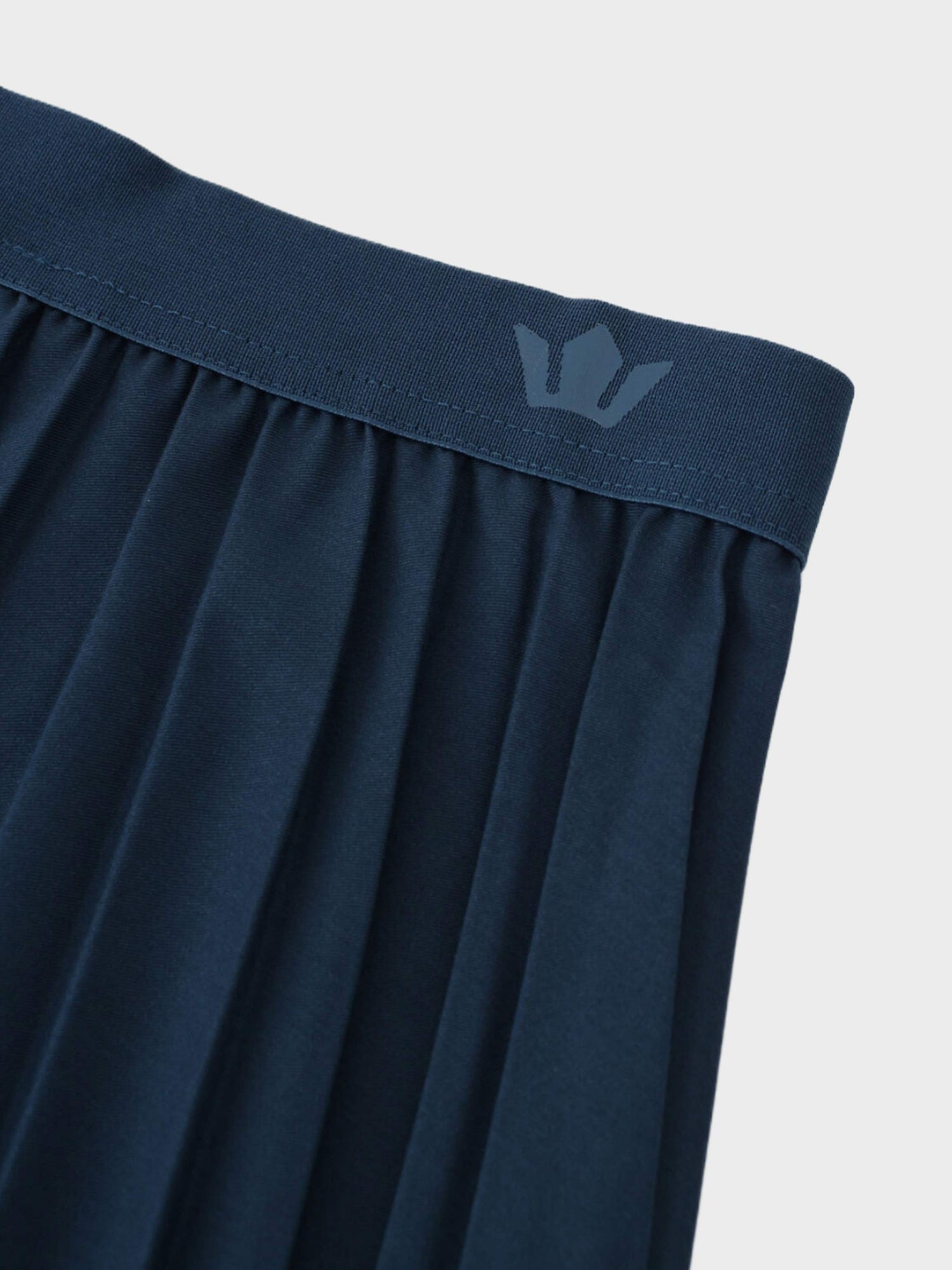 Pleated Skirt 37&quot;-Mallard Blue