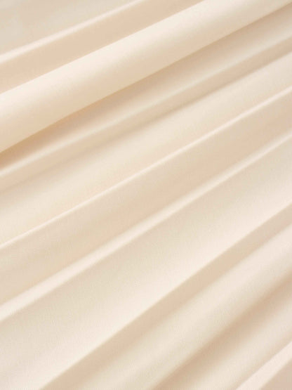 Pleated Skirt 37"-Ivory