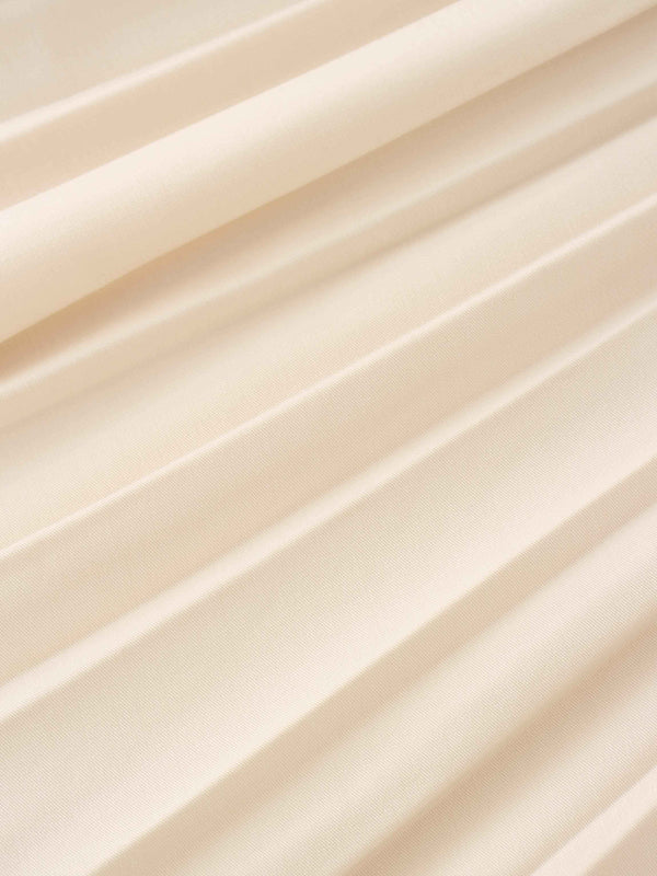 Pleated Skirt 37"-Ivory