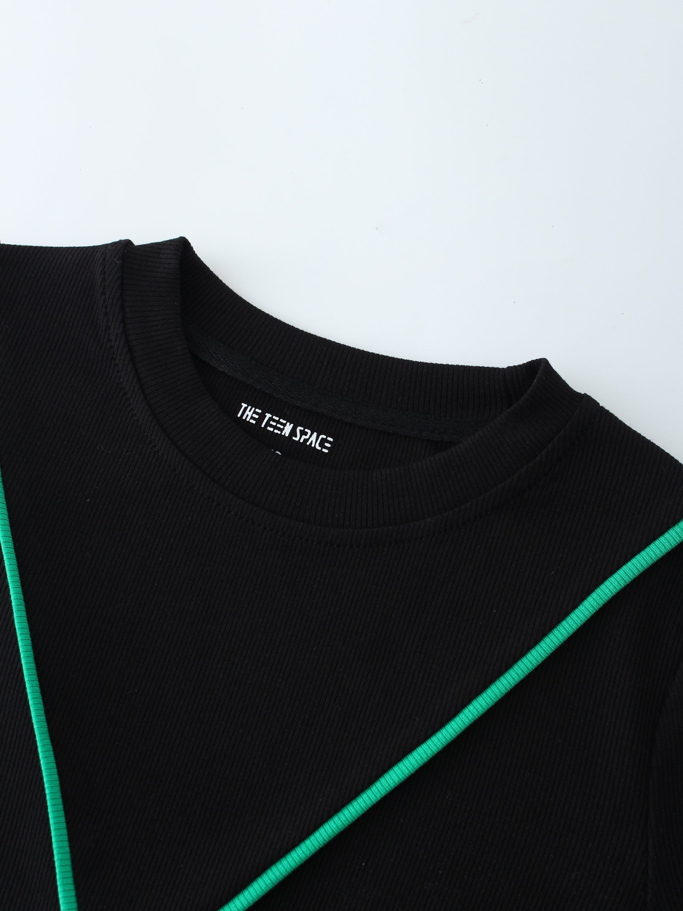 CAMISA X BANDED-NEGRO/VERDE