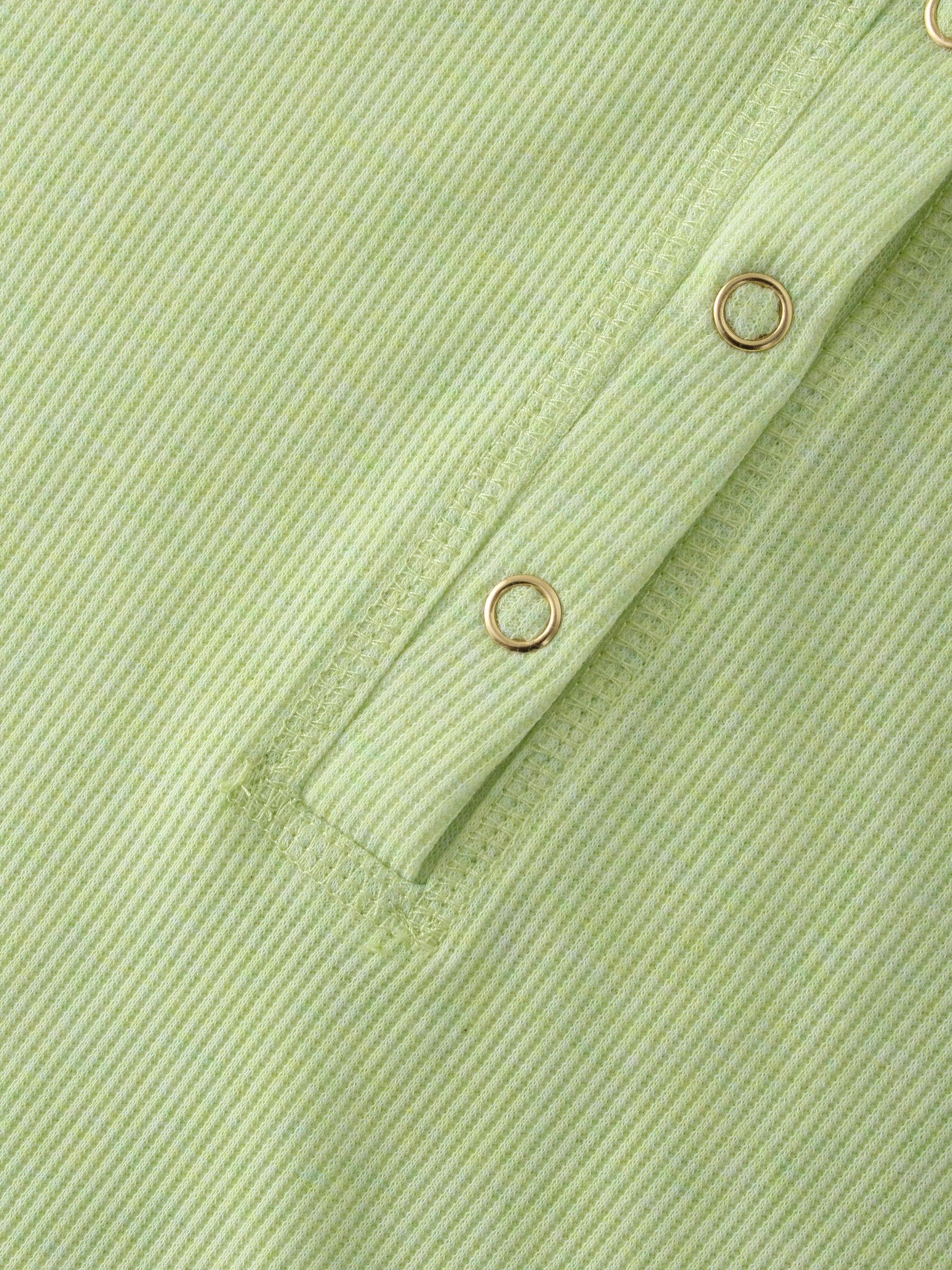 Camiseta con cuello de canalé-Amarillo