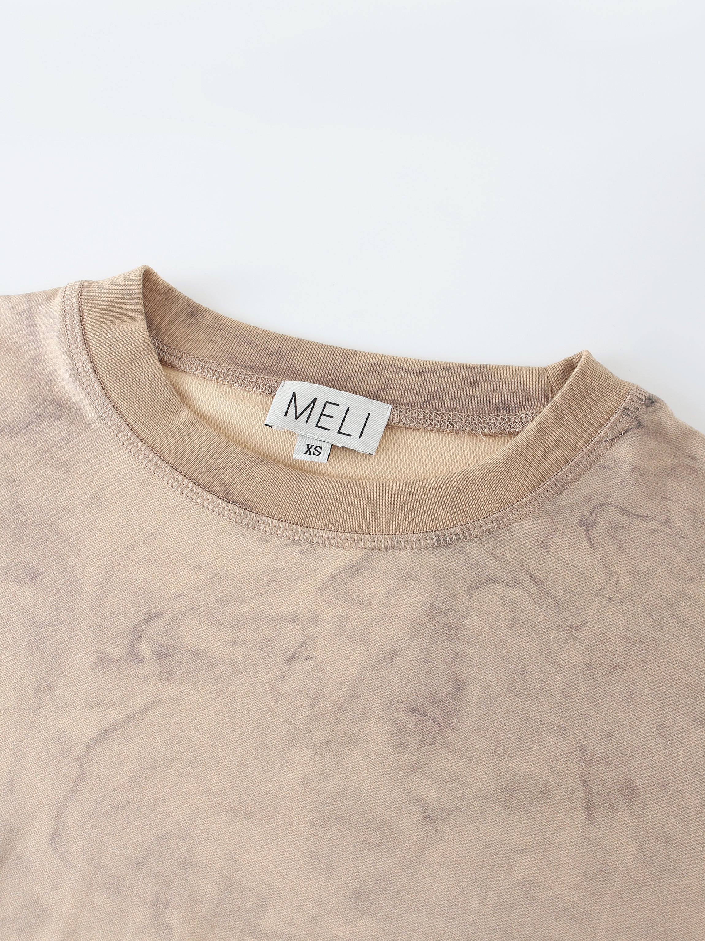 WATERCOLOR TEE-TAN