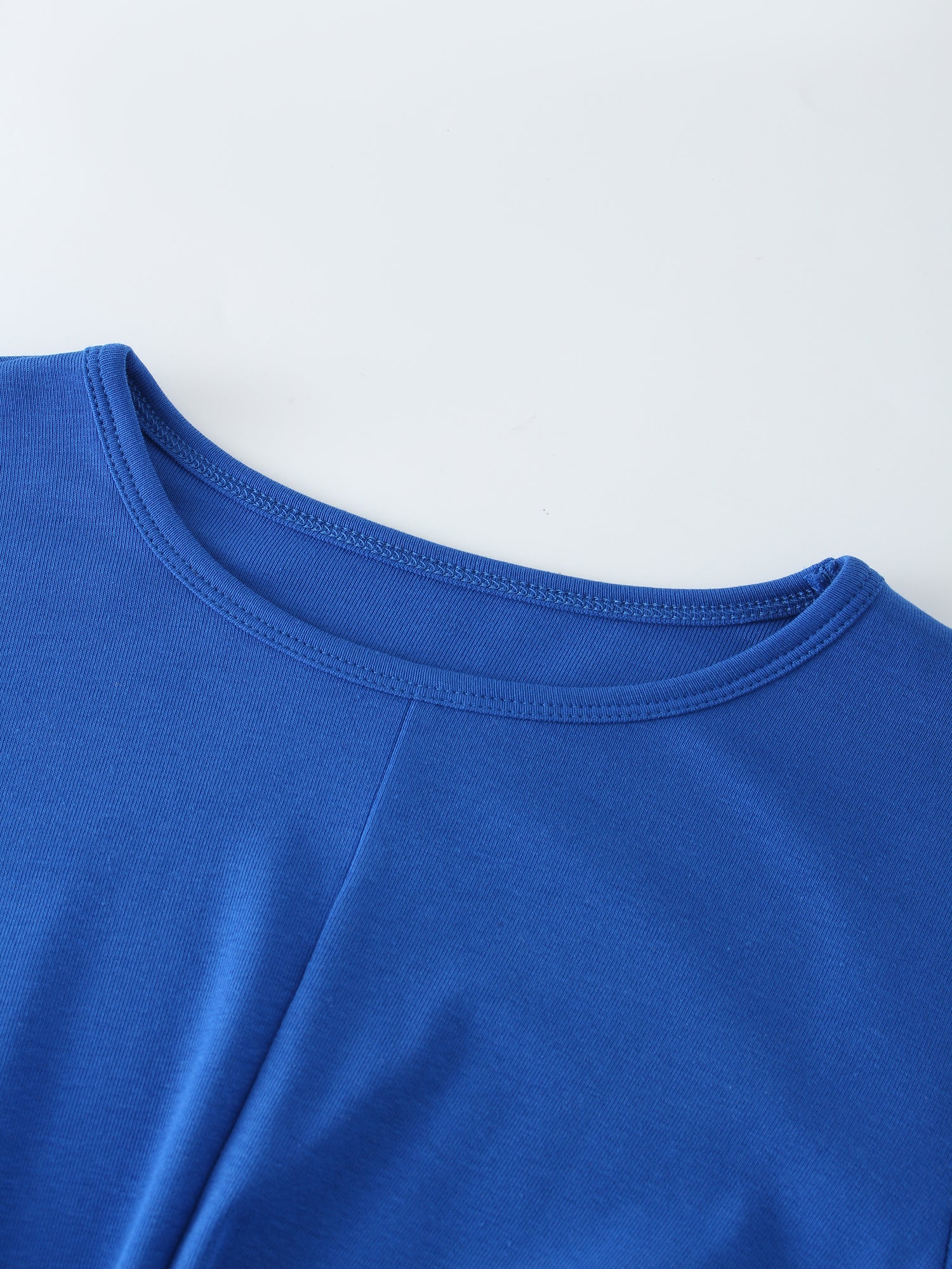 KNOT TEE-ROYAL BLUE