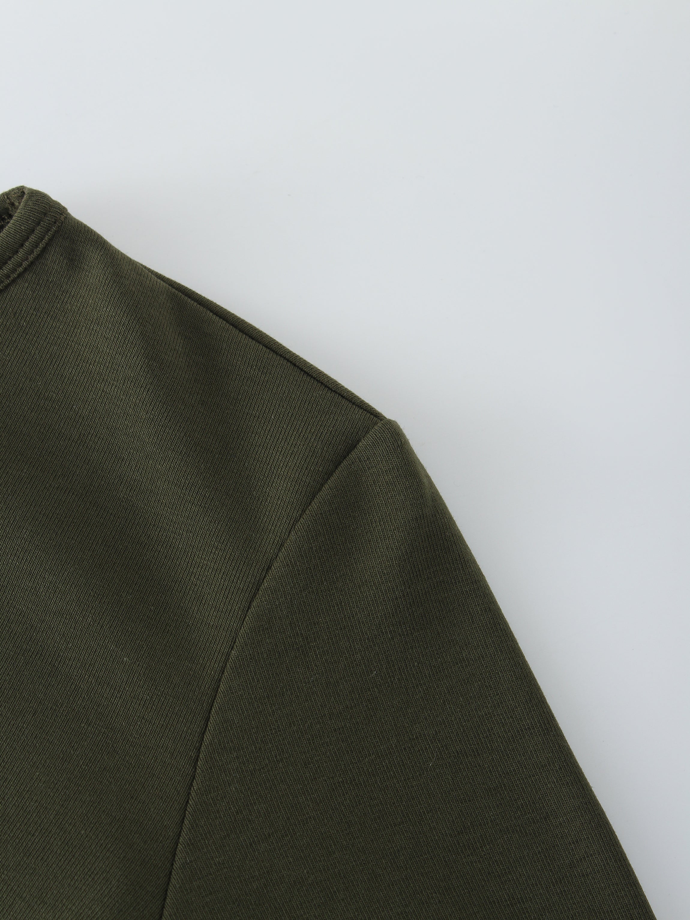 KNOT TEE-OLIVE GREEN