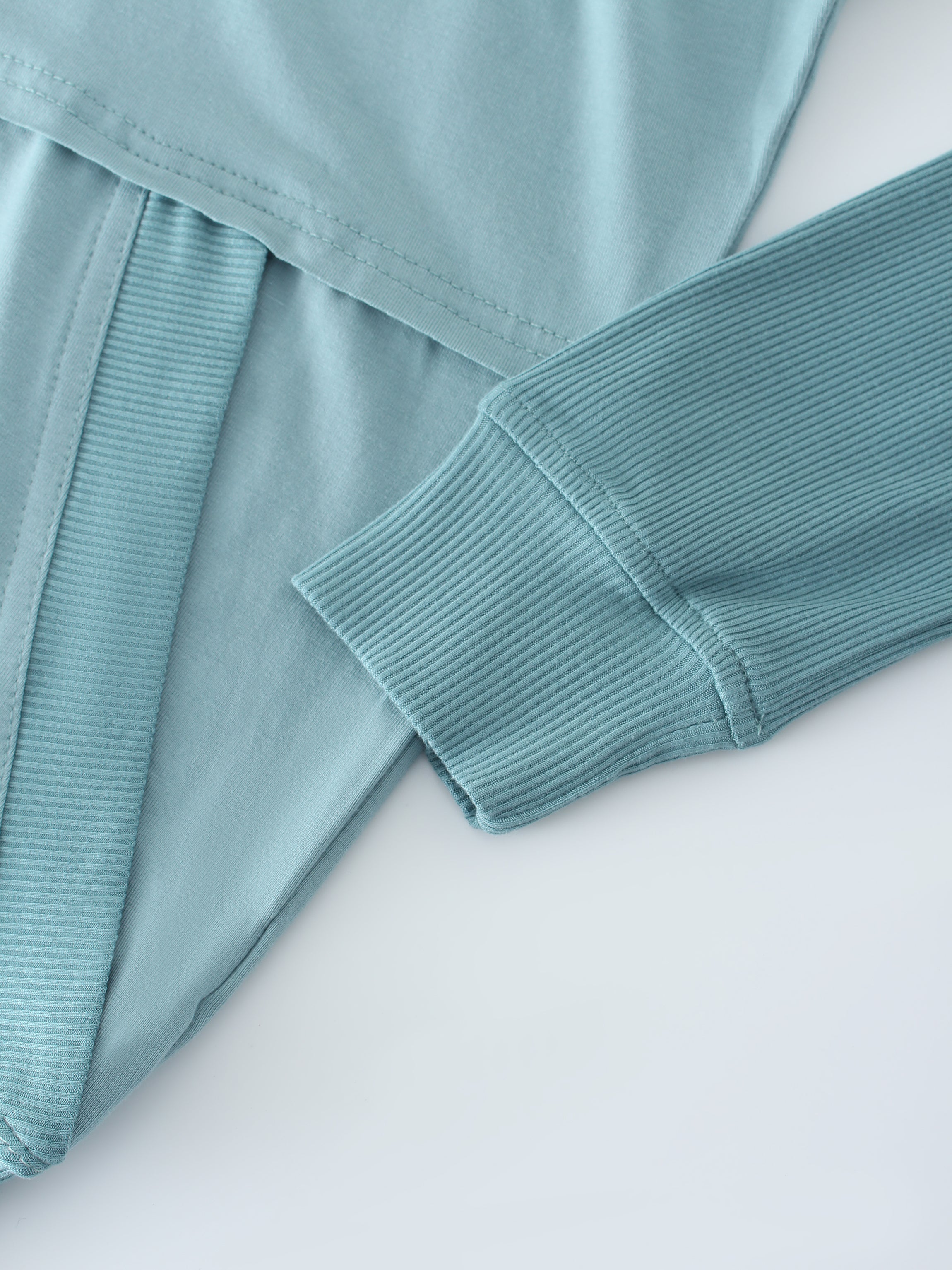 POCKET TEE-AQUA