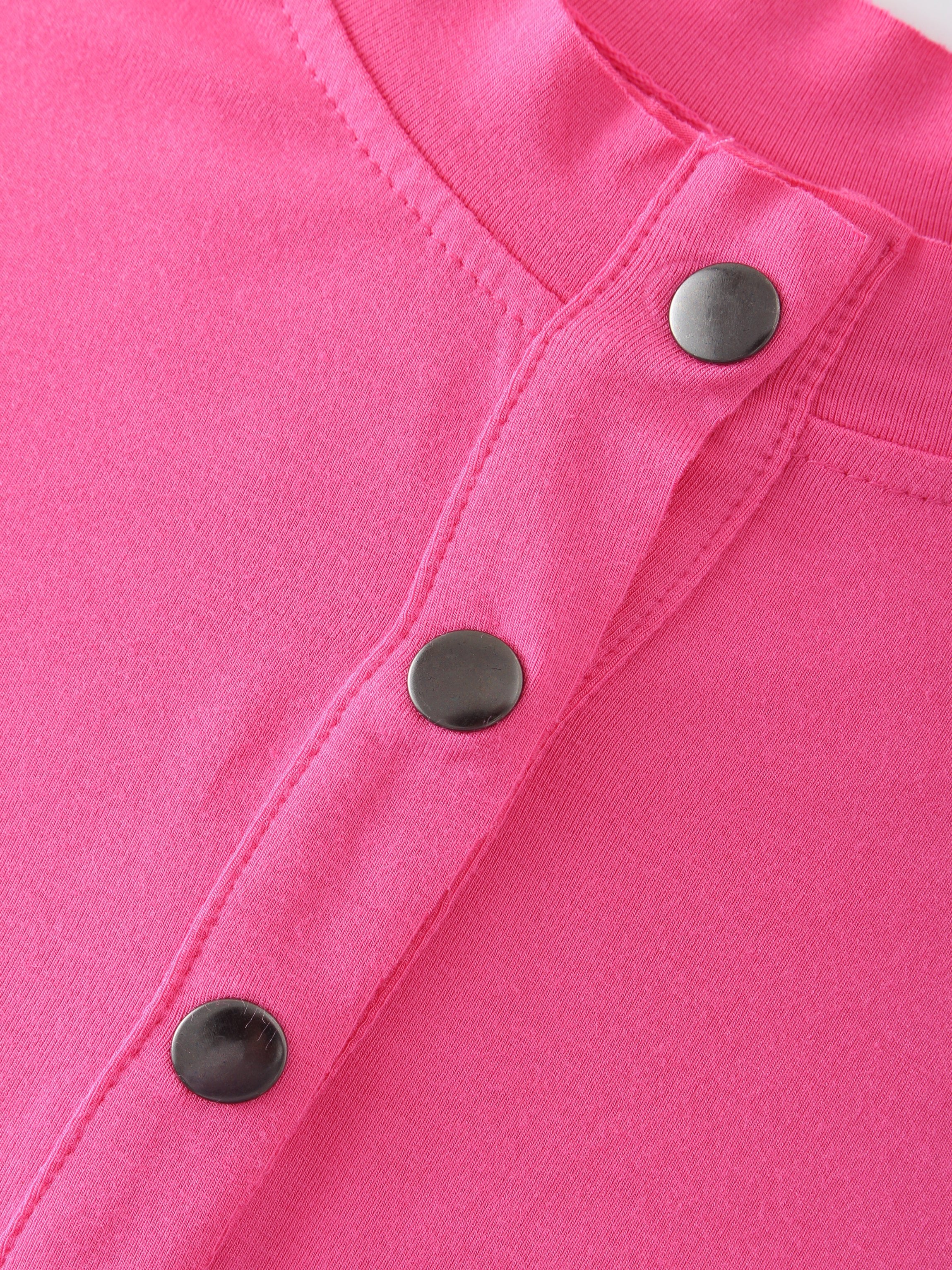 POCKET TEE-HOT PINK