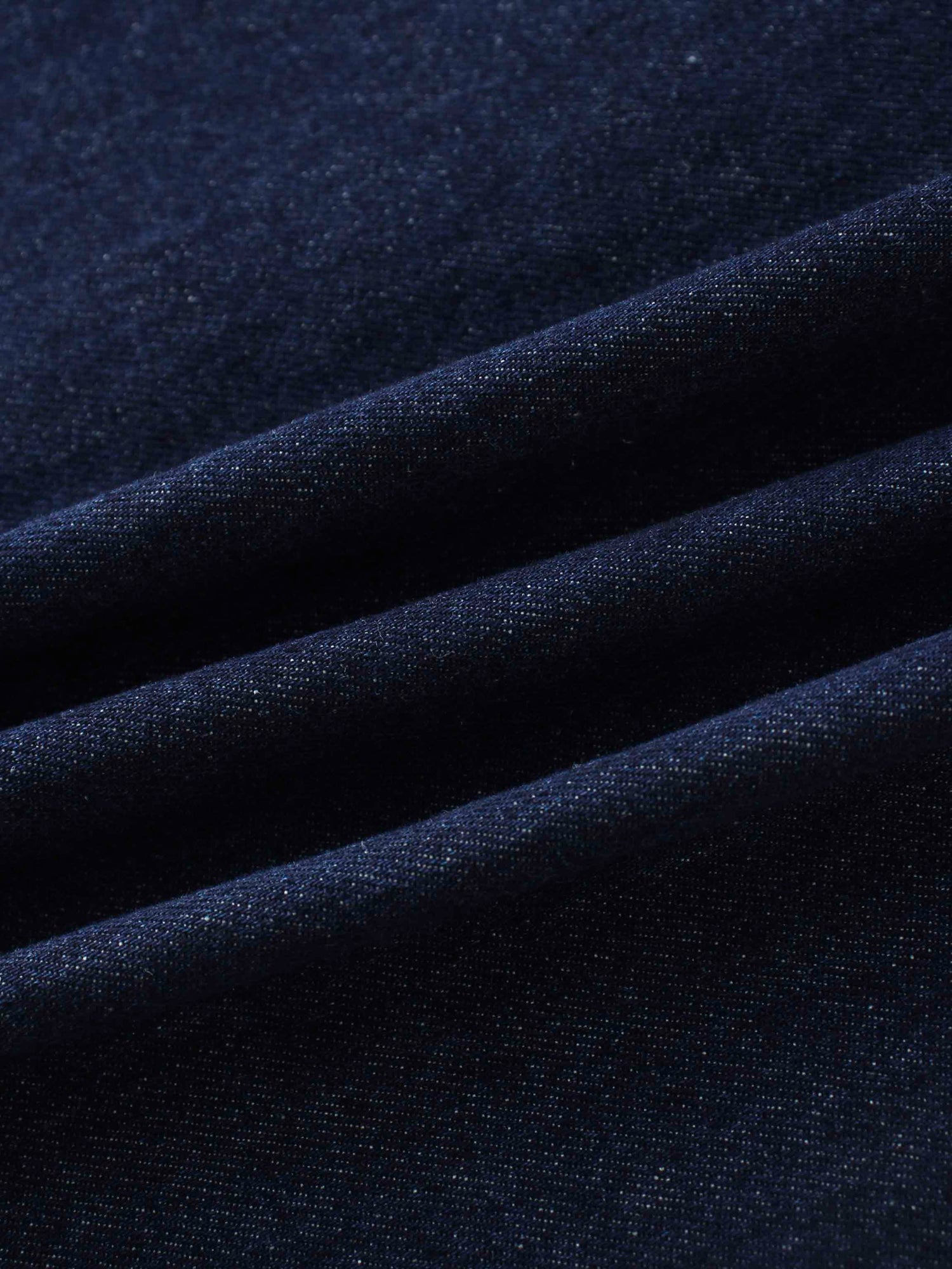 Side Buckle Denim Skirt-Blue