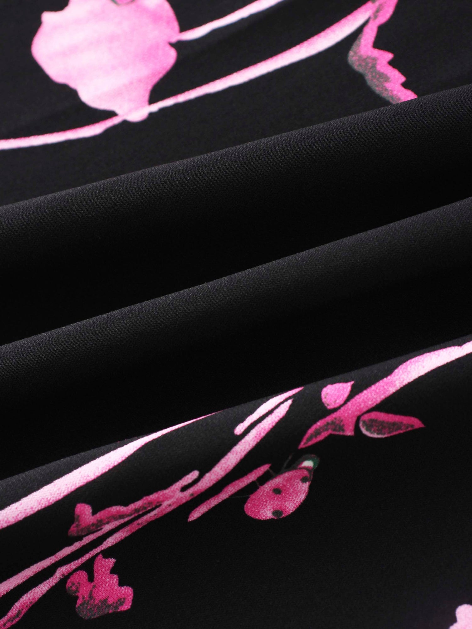 Gathered Overlay Skirt-Pink Floral
