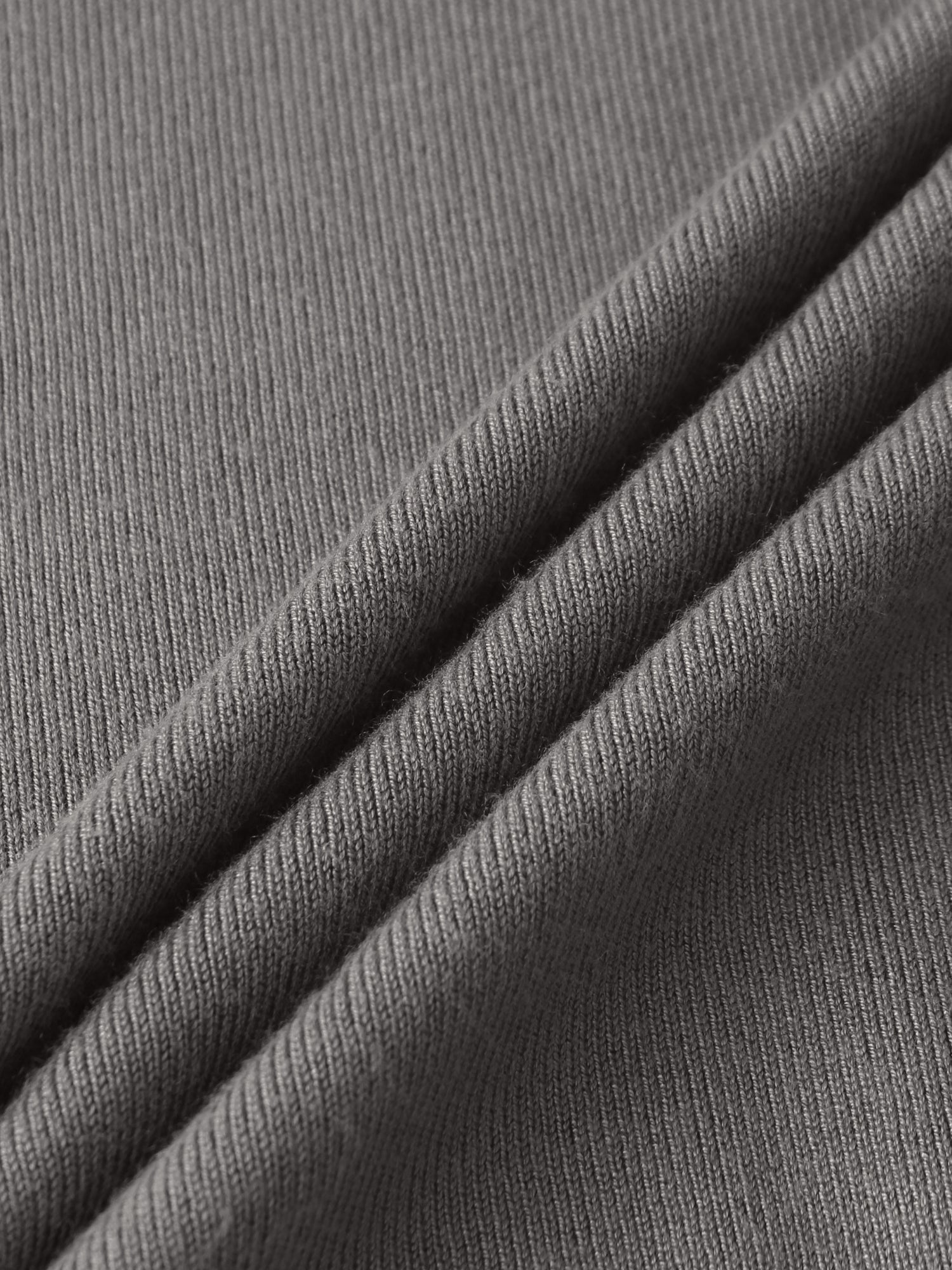 Thin Knit Center Cable Sweater - Warm Taupe