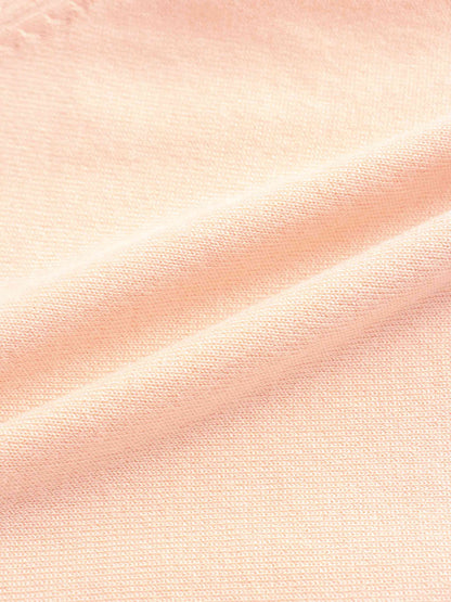 Cropped Bow Cardigan-Peach
