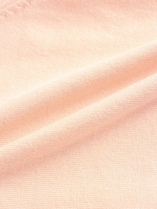 Cropped Bow Cardigan-Peach