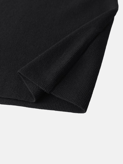 Bell Sleeve Sweater - Black