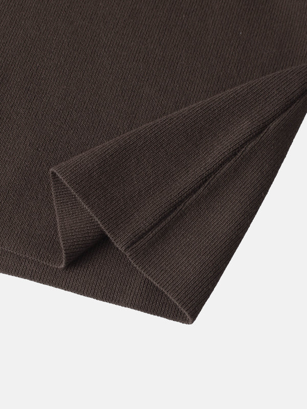 Bell Sleeve Sweater - Brown