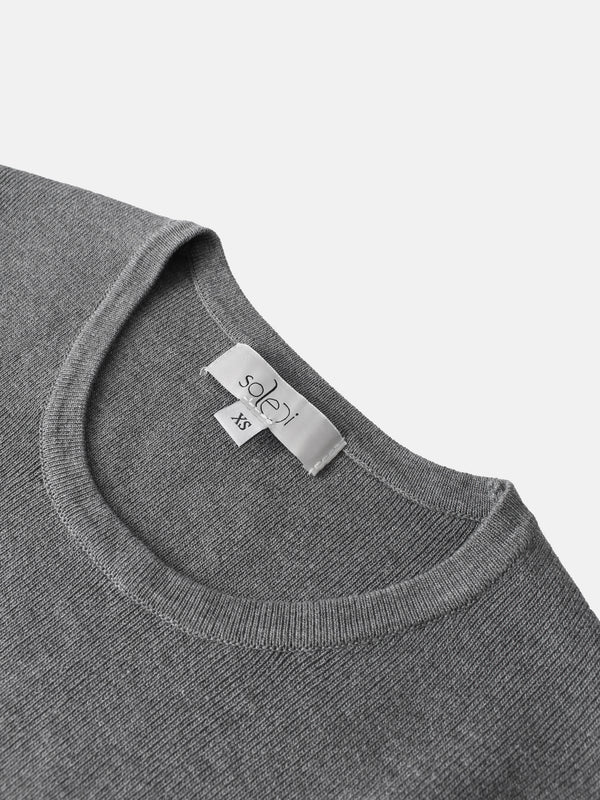 Bell Sleeve Sweater - Grey
