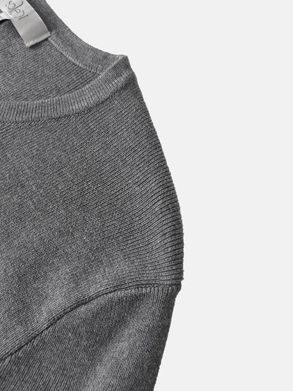 Bell Sleeve Sweater - Grey