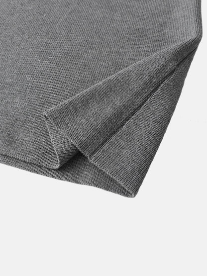 Bell Sleeve Sweater - Grey