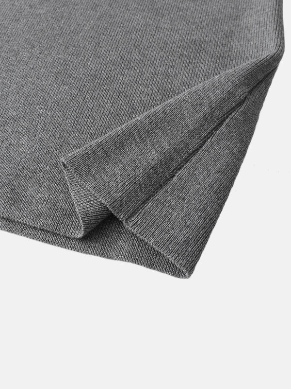 Bell Sleeve Sweater - Grey