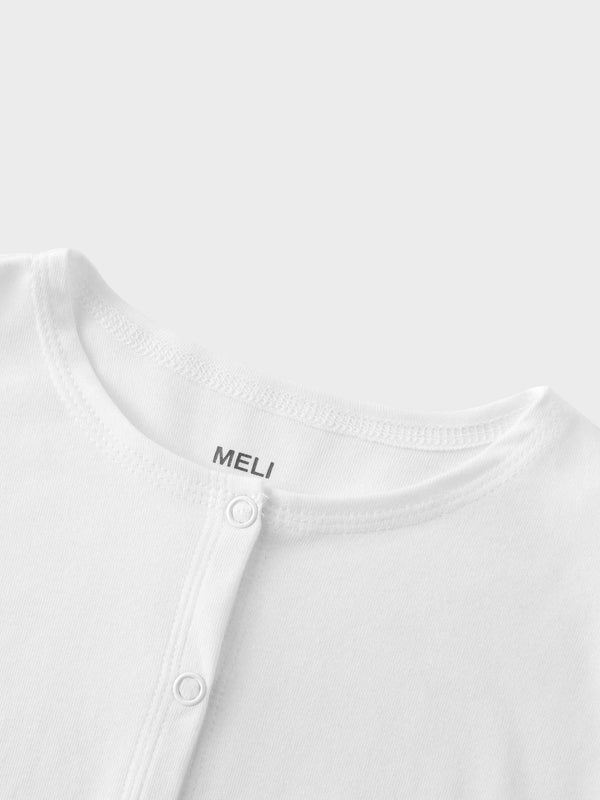 Basic T-Shirt Cropped Cardigan-White