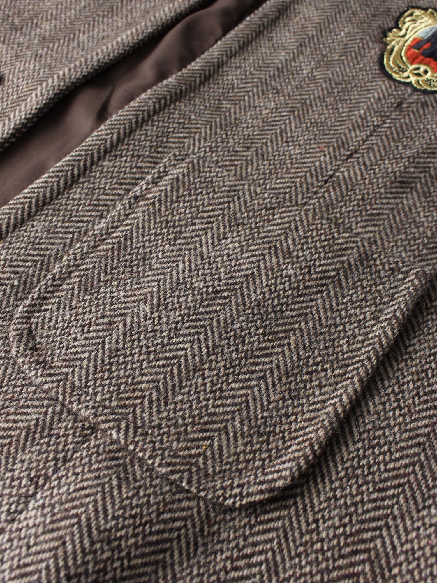 Plaid Boxy Jacket - Brown Plaid