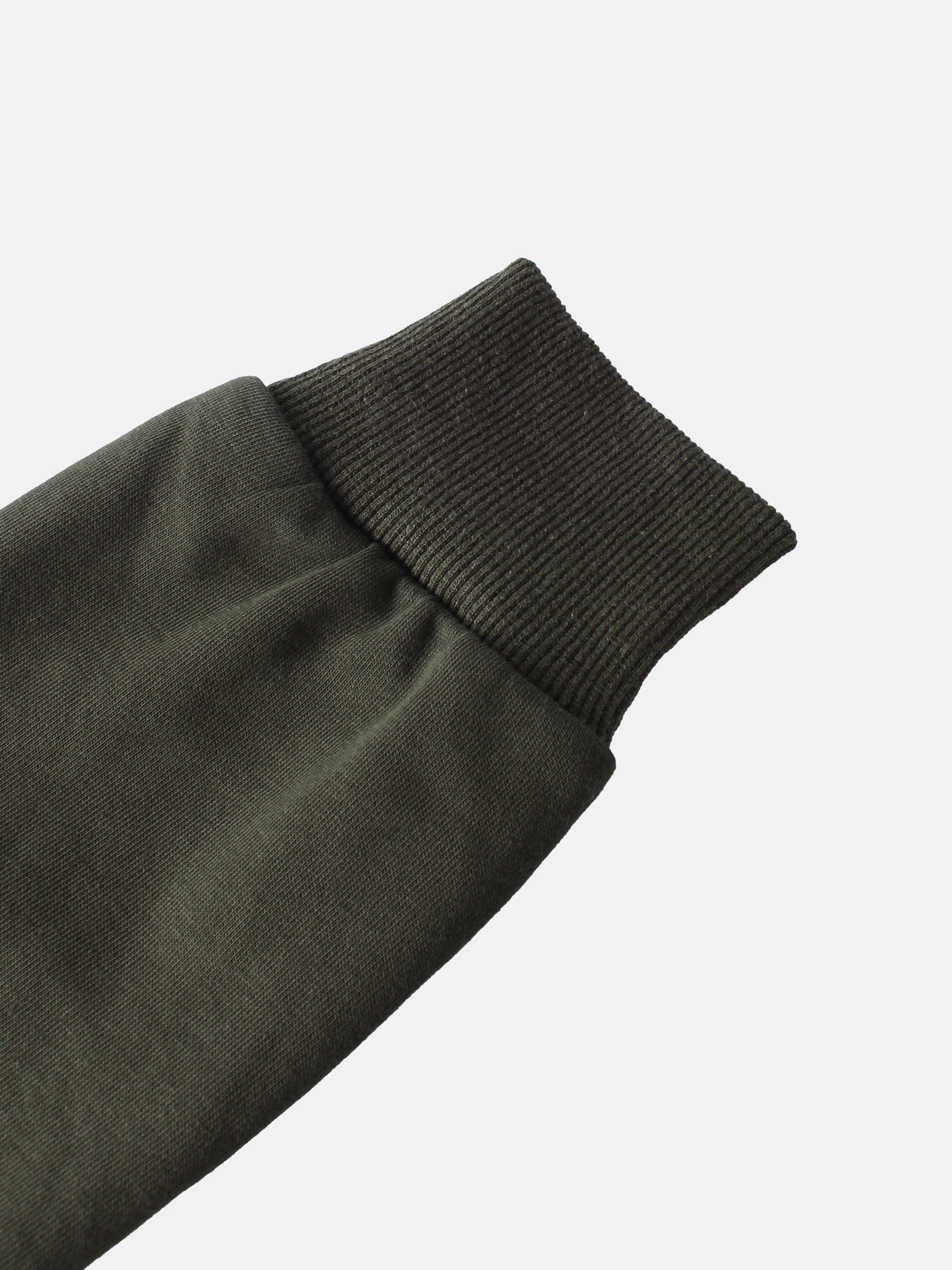 Lightweight Crop Sweatshirt - Olive