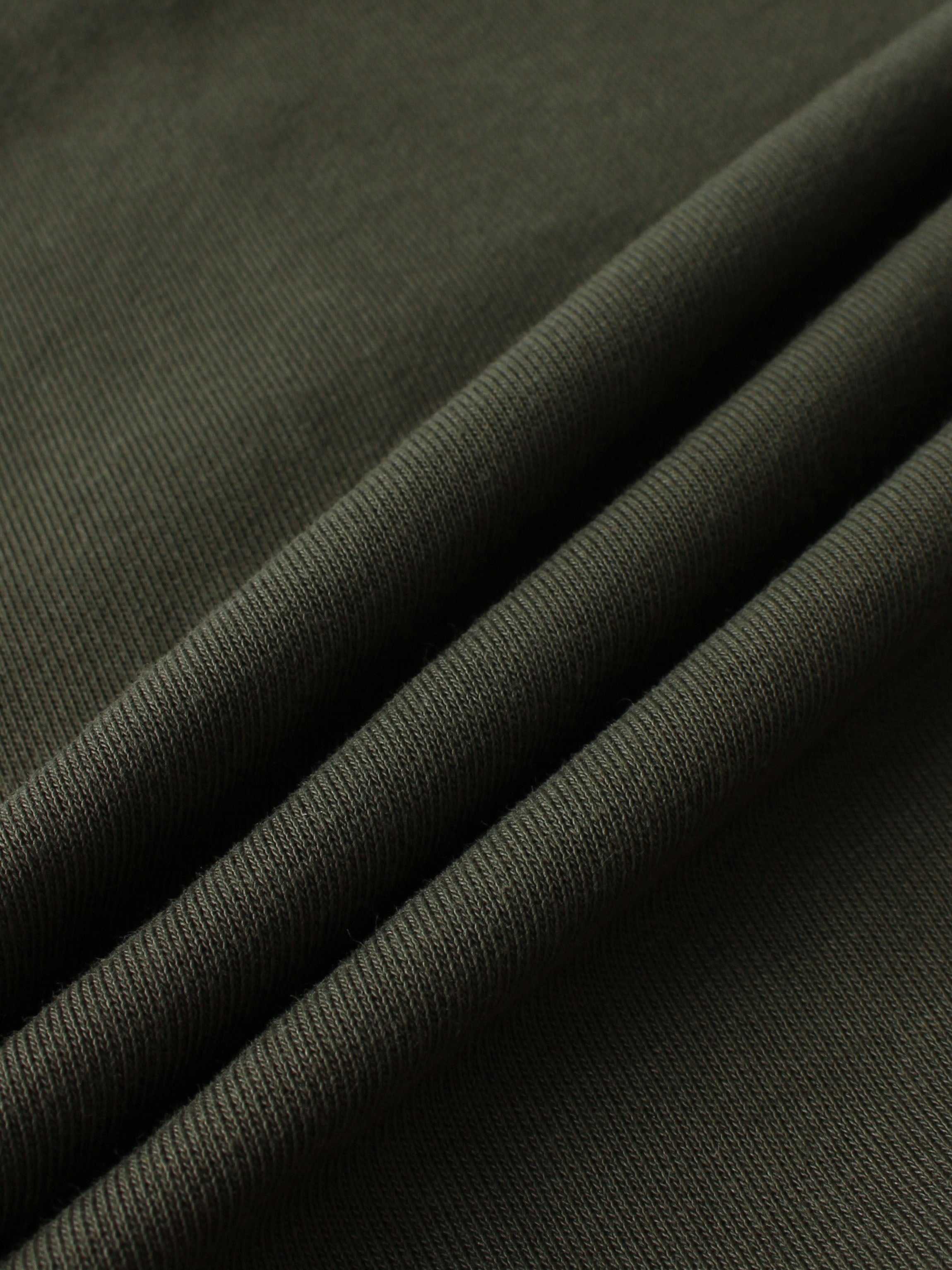 Lightweight Crop Sweatshirt - Olive