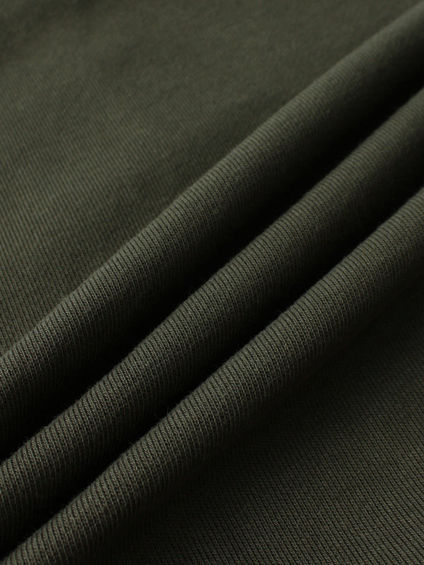 Lightweight Crop Sweatshirt - Olive