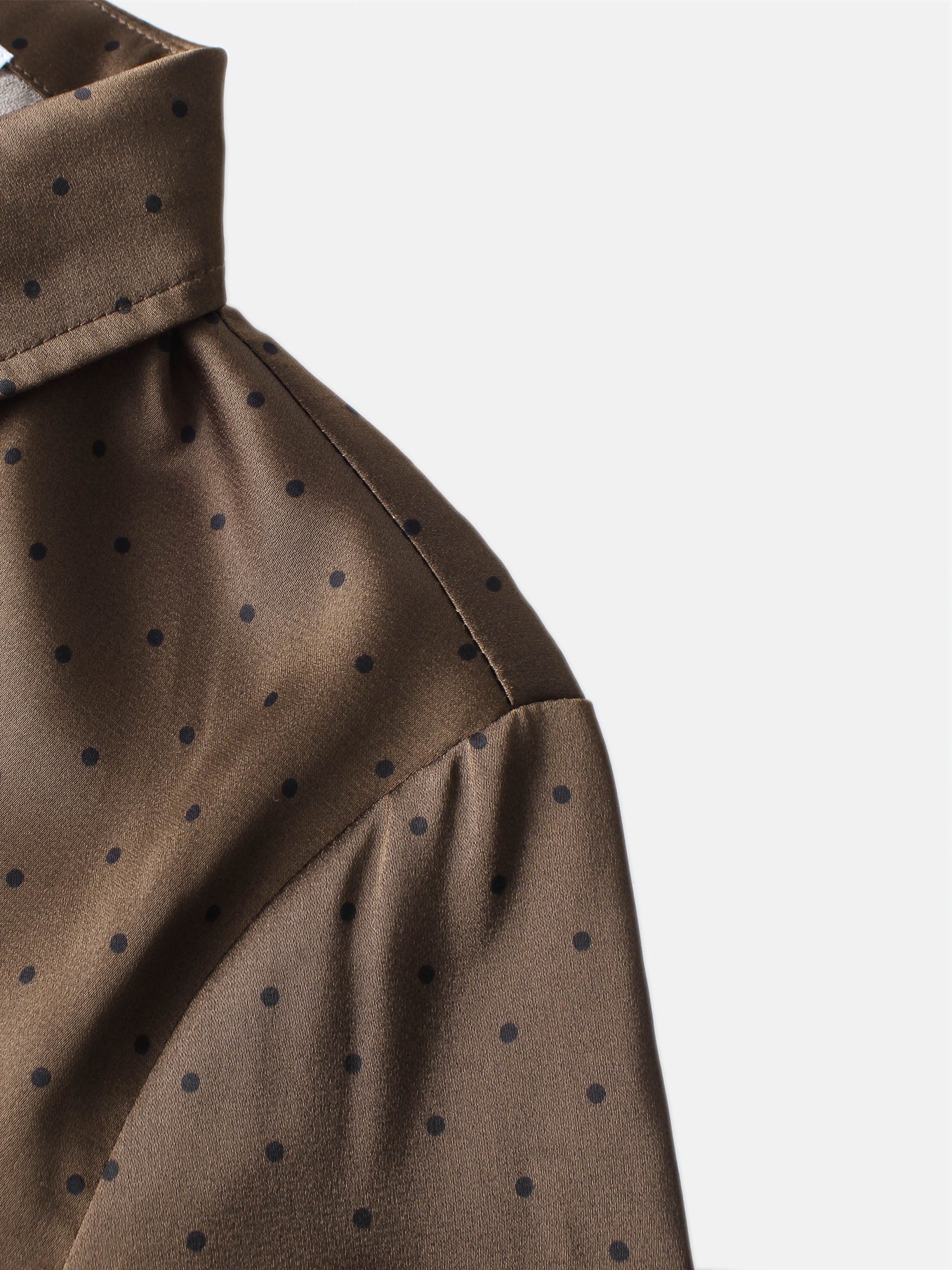 Waist Knot Maxi Shirtdress - Dark Brown