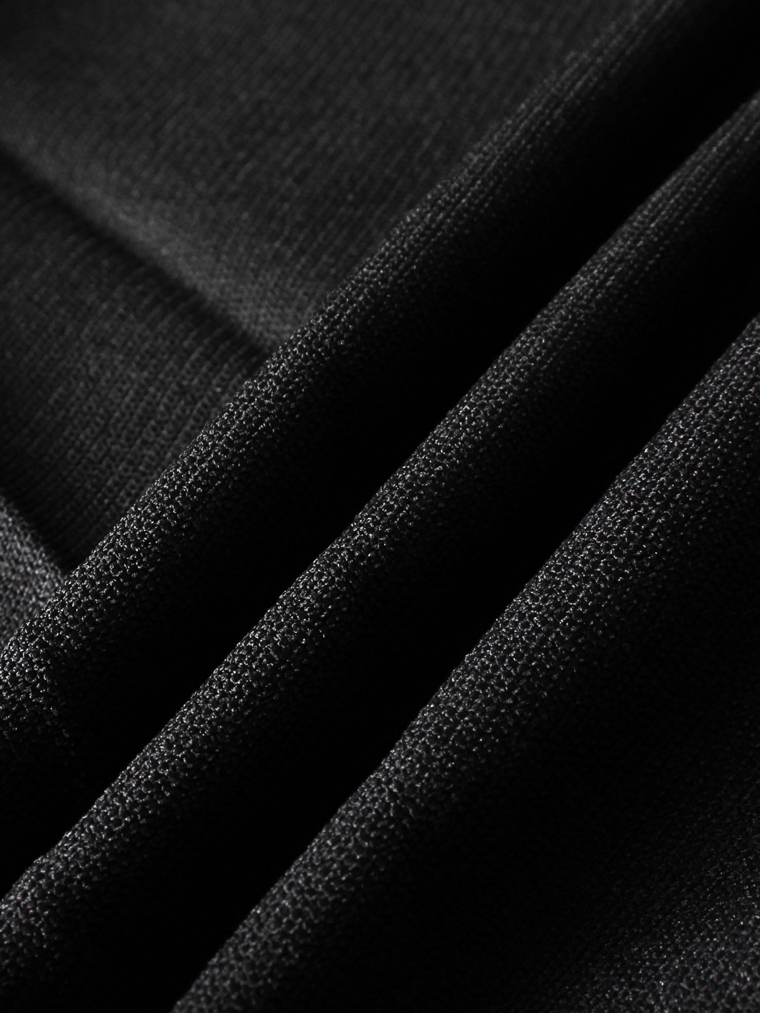 Yoke Pleated Jumper - Black