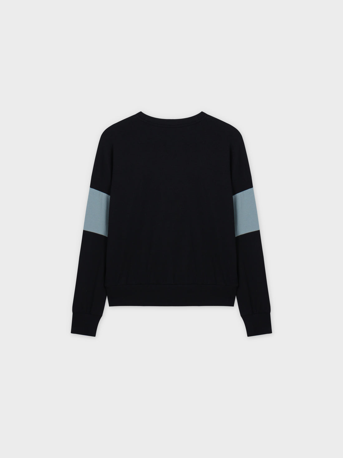 Wide Stripe Bomber-Black/Teal