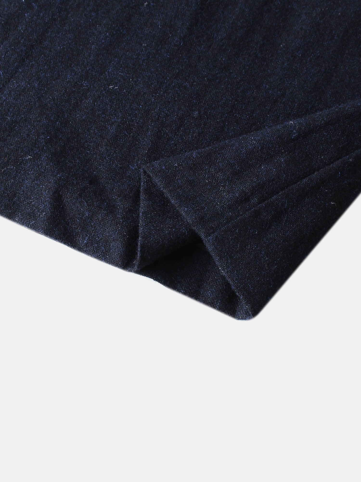 Buckle Pleat Skirt - Navy