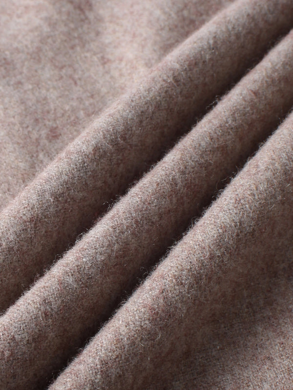 Buckle Pleat Skirt - Warm Taupe