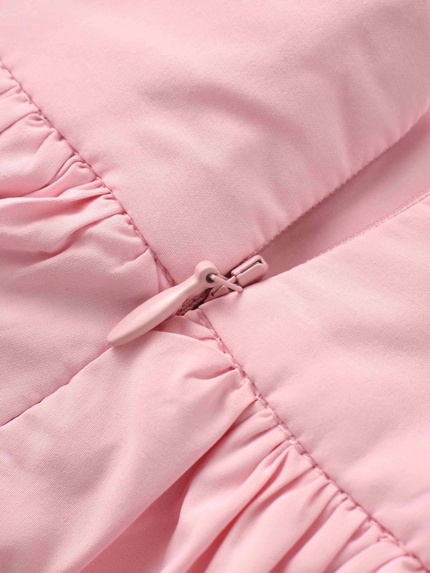 Taffeta Bubble Skirt-Pink